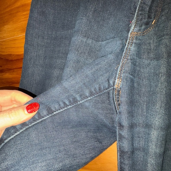 Ann Taylor LOFT womens size 10/30 curvy skinny mid rise denim jeans - Picture 6 of 10